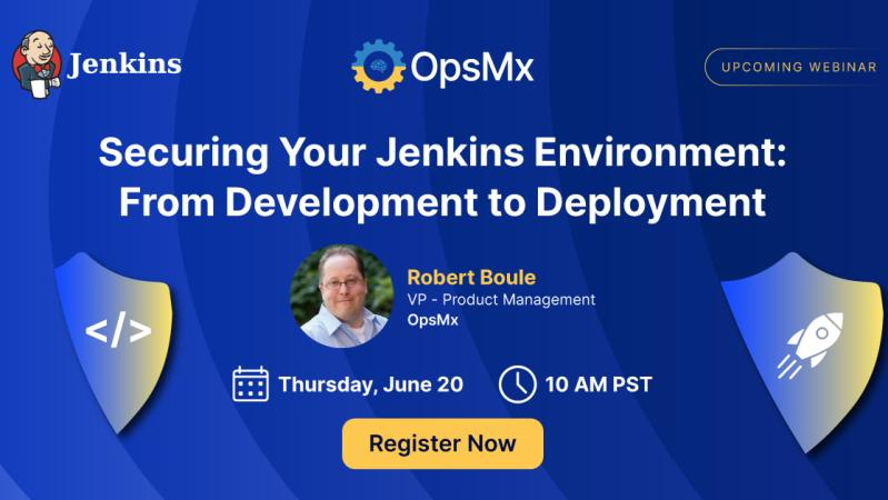 Securing Jenkins for a Safe CI/CD Pipeline: Free Webinar with OpsMx